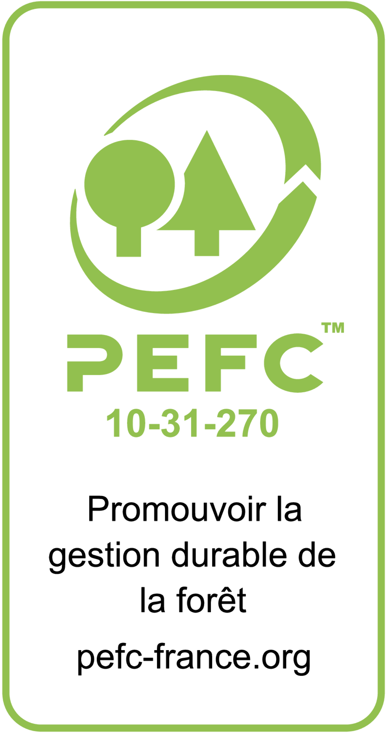 Logo PEFC.